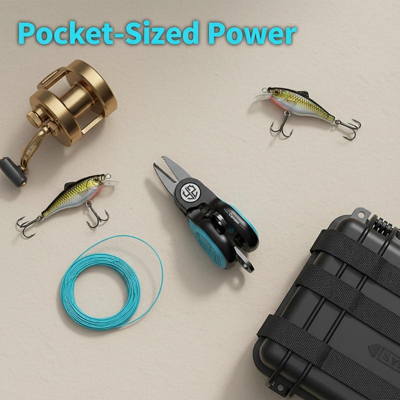 Fishing Rod Travel - Forbici in Acciaio Inossidabile per Lenza