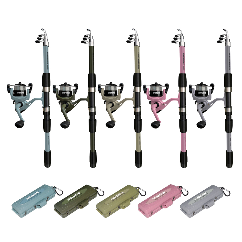 Fishing Rod Combo - Canna da Pesca Spinning in Fibra