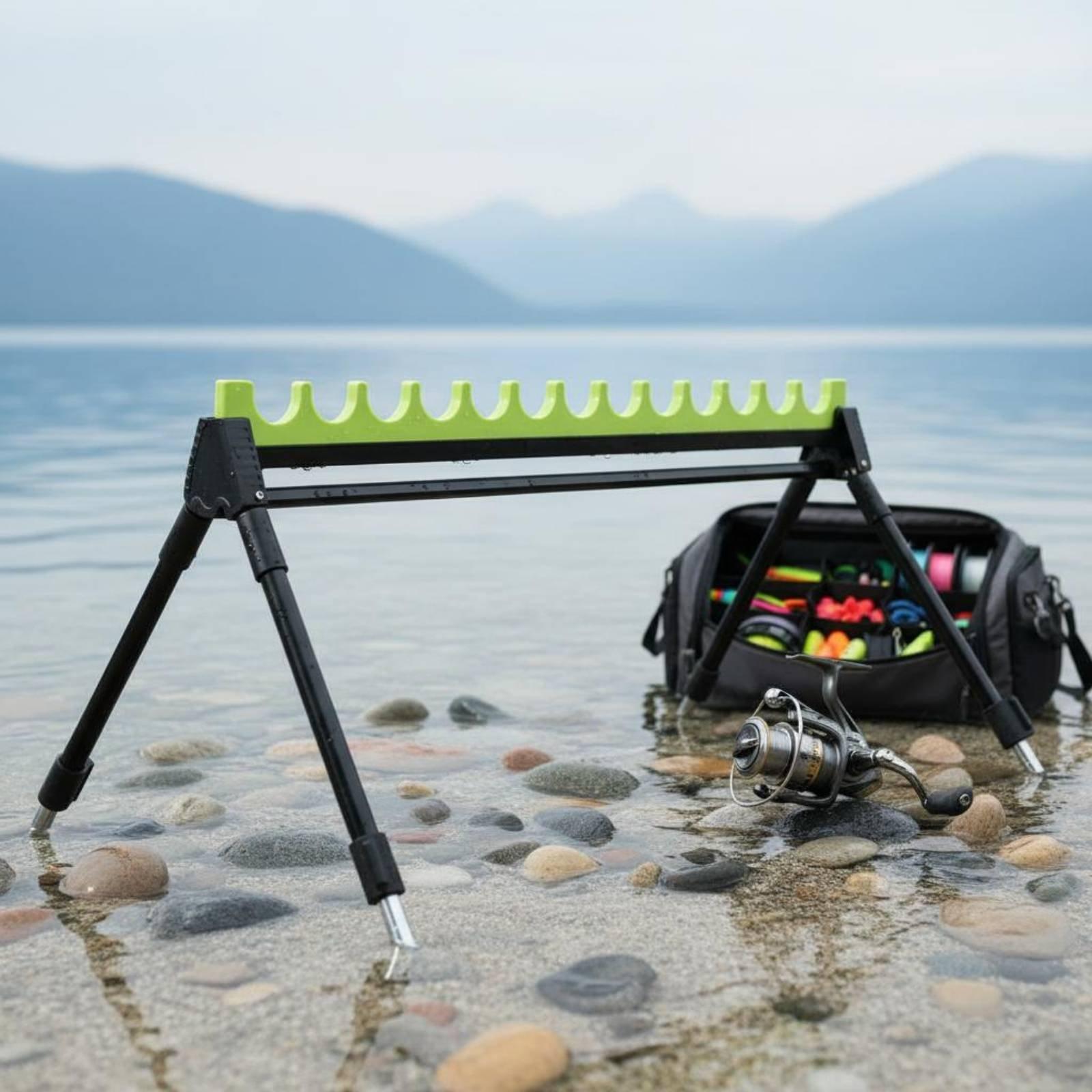 Supporto per Canne da Pesca Mu - Fishing Rod Rack recensione e prezzo