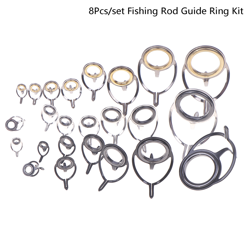 8 pezzi attrezzatura da pesca  - Fishing Rod Building Kit recensione e prezzo