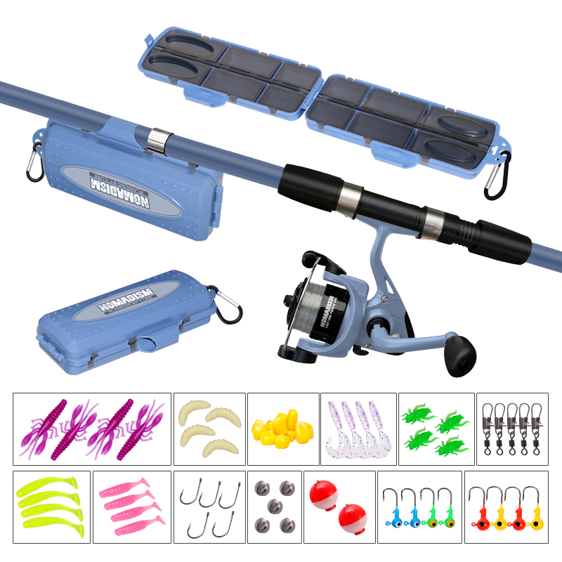 Canna da Pesca Spinning in Fib - Fishing Rod Combo recensione e prezzo