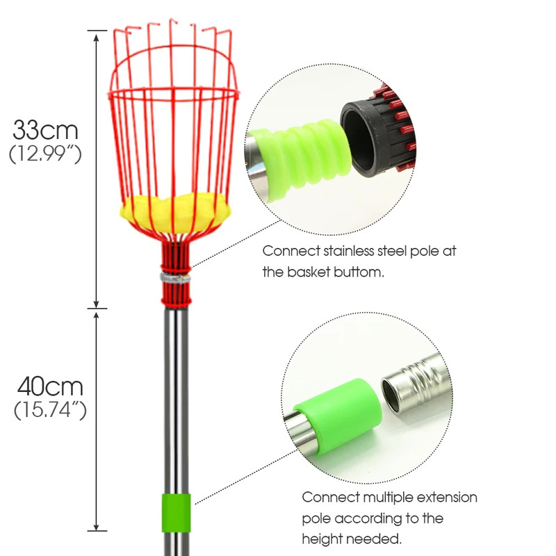 Raccoglitrice di frutta con as - Fishing Rod Telescopic recensione e prezzo