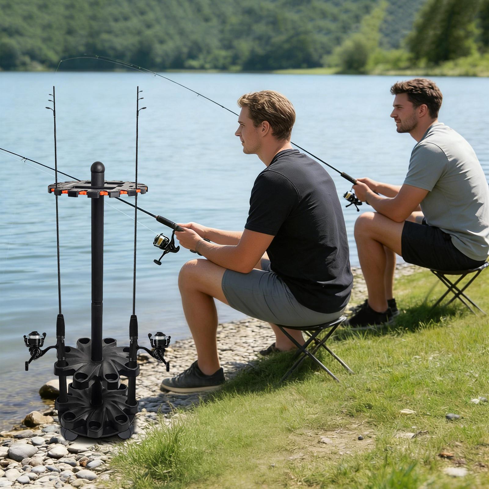 Supporti Verticali per Canne d - Fishing Rod Boat recensione e prezzo