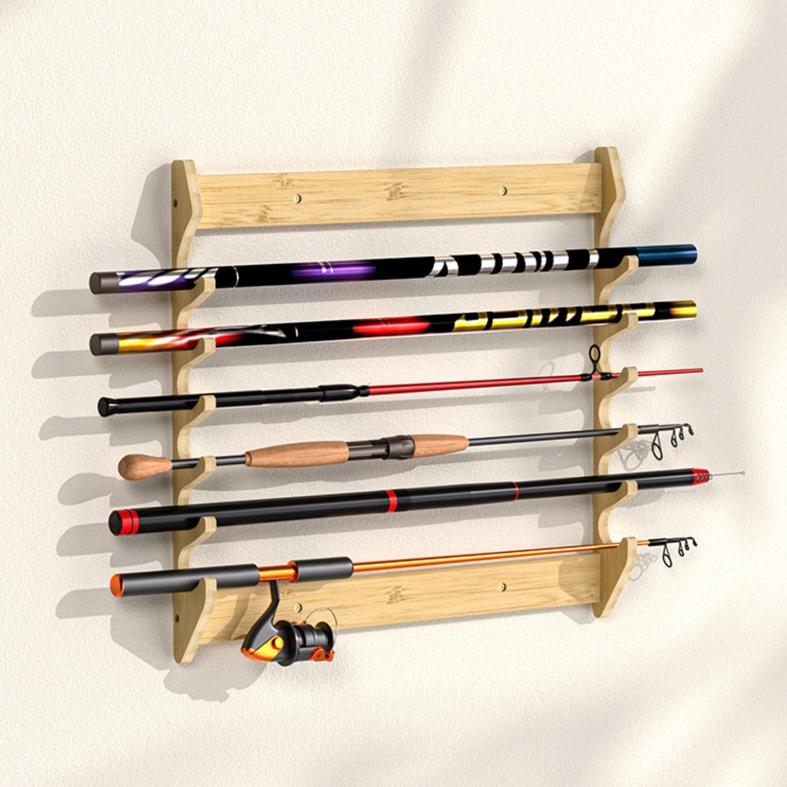 Supporto da Parete in Bambù pe - Fishing Rod Rack recensione e prezzo