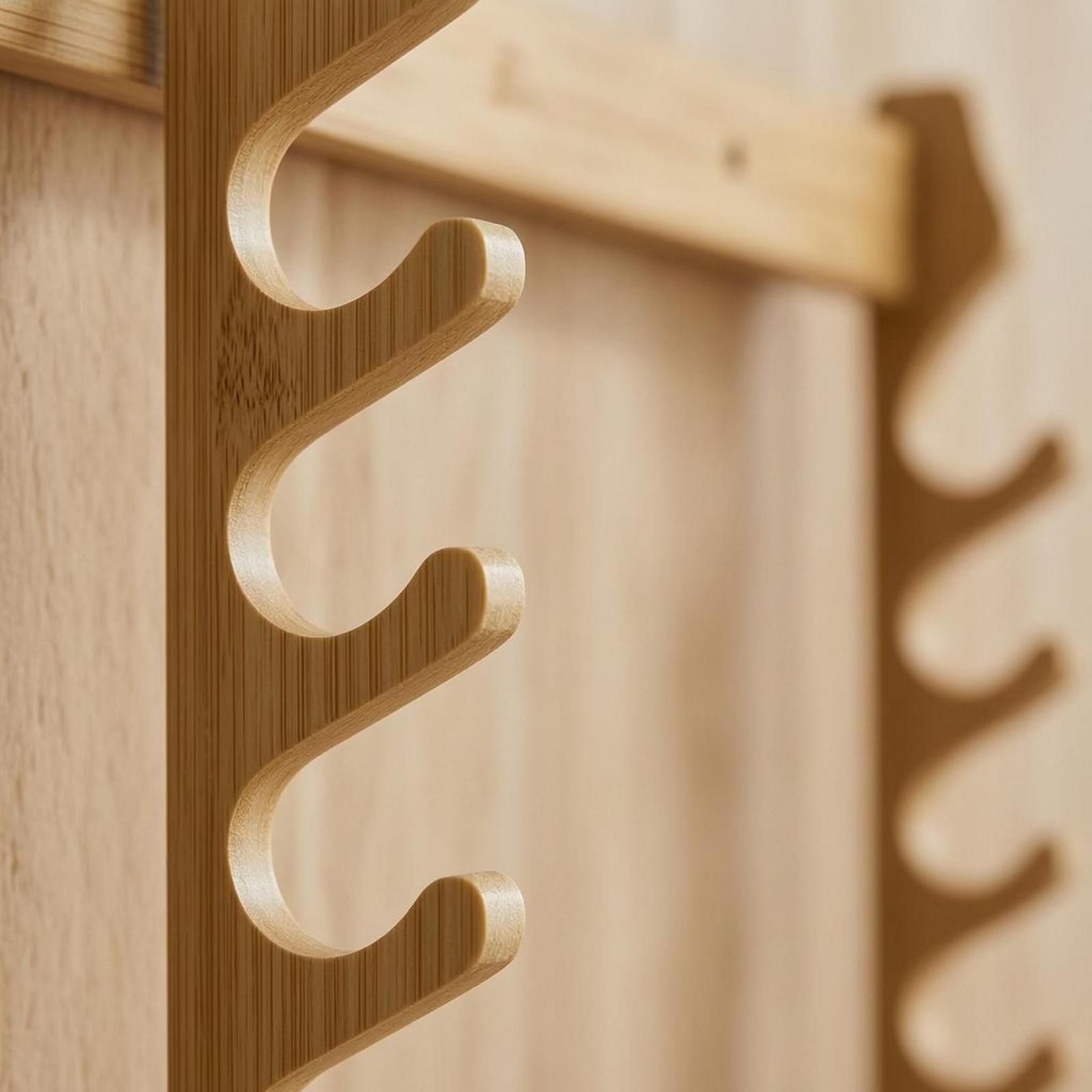 Supporto da Parete in Bambù pe - Fishing Rod Rack recensione e prezzo