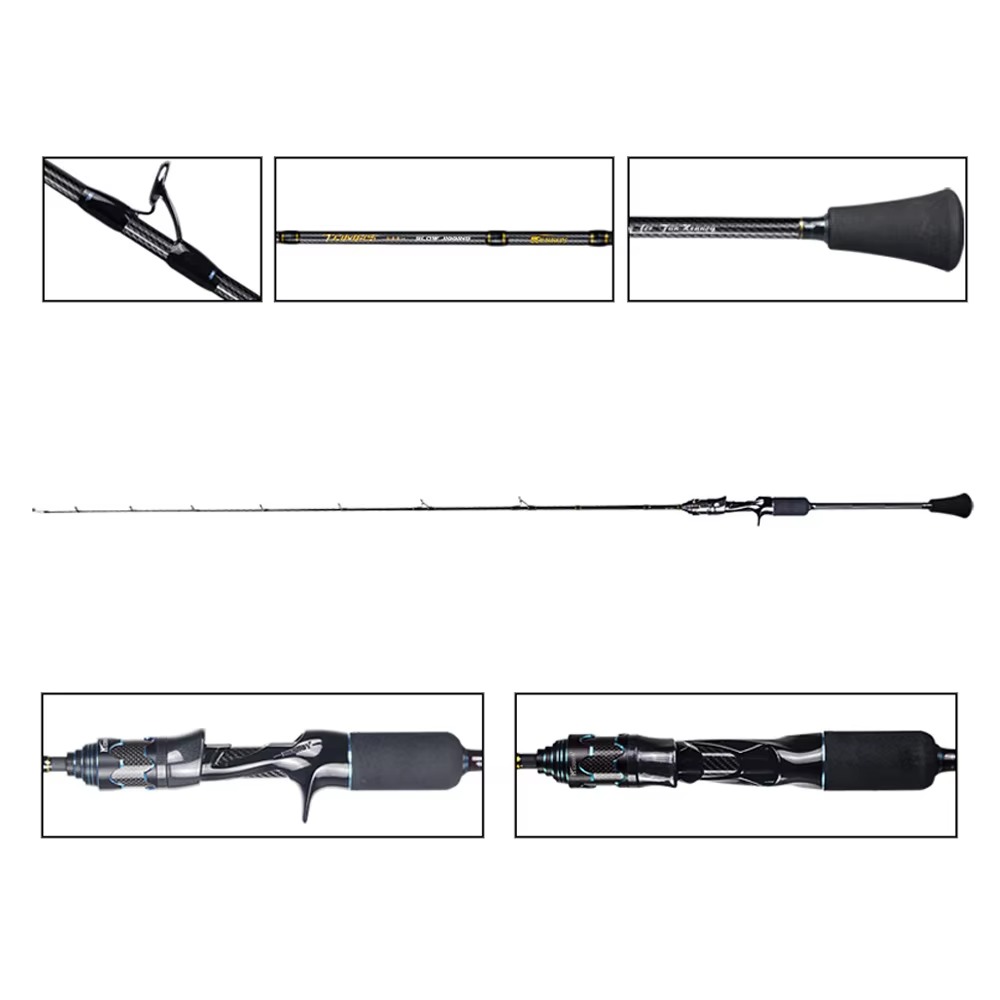 Canna da Pesca Slow Jigging in - Fishing Rod Spinning recensione e prezzo